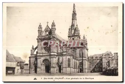 Sainte Anne d Auray - Vue Generale de la Basilique - Cartes postales