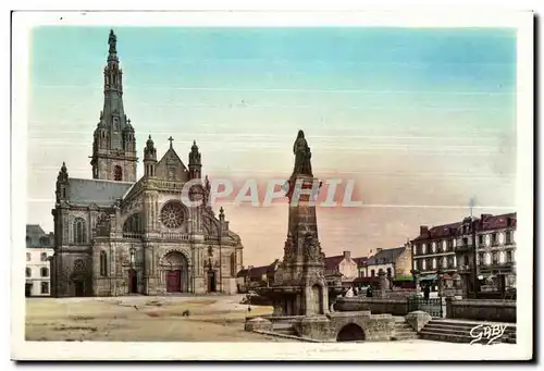 Sainte Anne d Auray - La Basilique et la Fontaine - Cartes postales