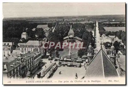 Sainte Anne d Auray - Vue prise du Clocher de la Basilique - Ansichtskarte AK