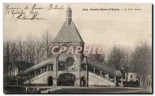 Sainte Anne d Auray - La Scala Sancta Costume Coiffe - Cartes postales