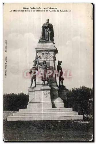 Sainte Anne d Auray - Le Monument eleve a la memoire du comte de Chambord - Ansichtskarte AK