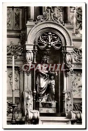 Sainte Anne d Auray - La Statue de Bonne Mere Sainte Anne - Ansichtskarte AK