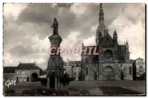 Sainte Anne d Auray - La Basilique et La Fontaine Miraculeuse - Cartes postales moderne