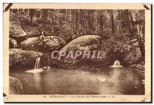 Le Huelgoat - La Mare aux Sangliers - Cartes postales