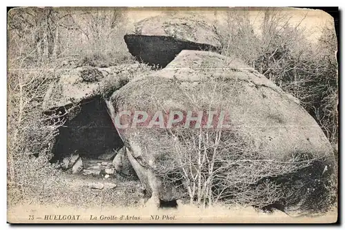 Huelgoat - La Grotte d Artus - Cartes postales