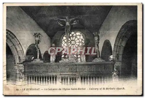 Huelgoat - Le Calvaire de l Eglise Saint Herbot - Cartes postales