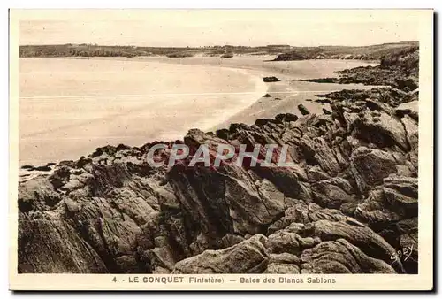 Le Conquet - Plage des Blancs Sablons - Ansichtskarte AK