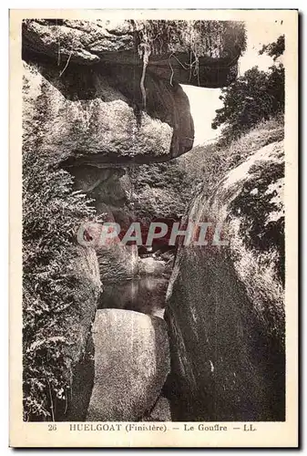 Cartes postales Huelgoat (Finistere) Le Gouflre