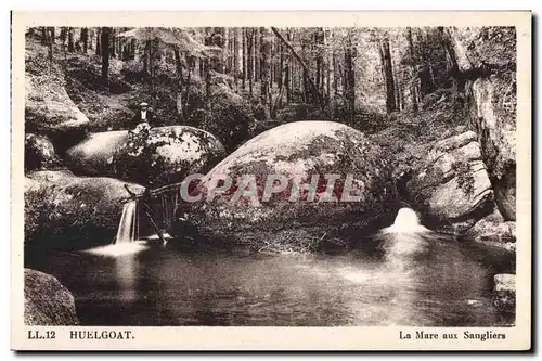 Cartes postales Huelgoat La Mare aux Sangliers