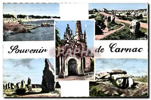 Cartes postales Souvenir de Carnac