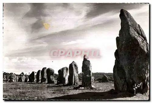 Cartes postales Carnac (Morbihan) Alignements du Karmenec