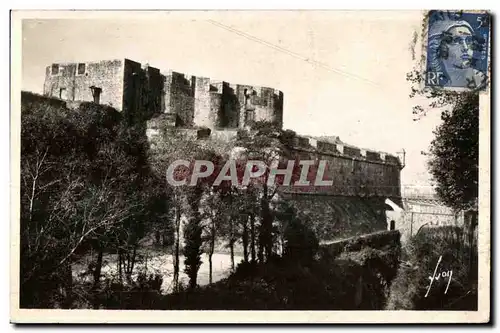 Cartes postales Brest Le Vieux Chateau Vu du Cours Dajot