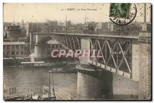 Ansichtskarte AK Brest Le Pont Tournant