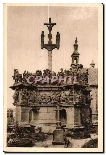 Ansichtskarte AK Guimilau (Finistere) Bertagne Le Calvaire