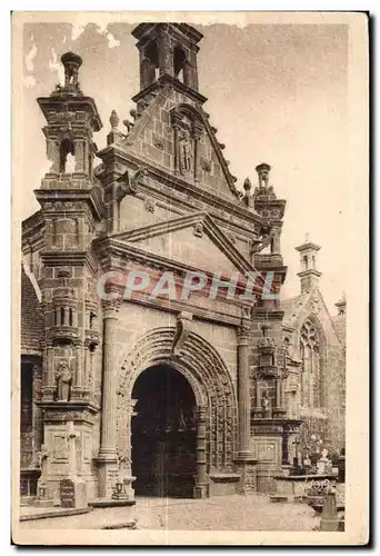 Ansichtskarte AK Guimilau (Finistere) La Douce France Bretagne L Eglise Le Poreche Meridional