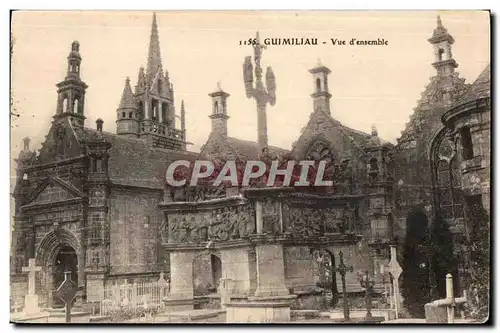 Cartes postales Guimiliau Vue d ensemble