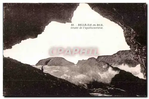 Cartes postales Belle IIe en Mer Grotte de I Apothicairerie