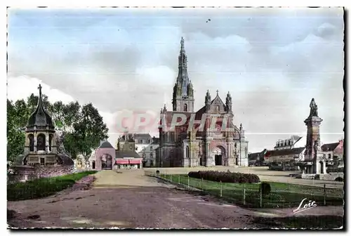 Cartes postales moderne Sainte Anne d Auray Basilique Monument Fontaine