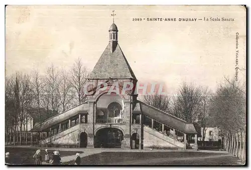 Ansichtskarte AK Sainte Anne D Auray La Scala Sancia Folklore Costume