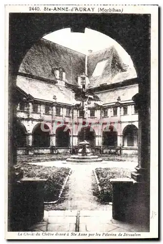 Ansichtskarte AK Sainte Anne d Auray (Morbihan)