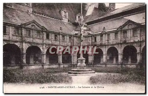 Cartes postales Ste Anne d Auray Le Calvaire et le Cloitre