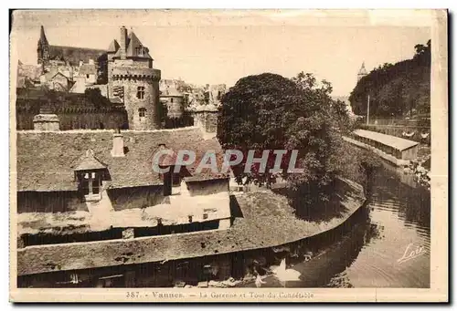 Cartes postales Vannes La Garenne et Tour du Connetable