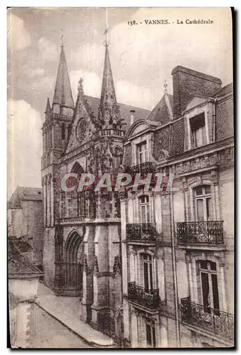 Cartes postales Vannes La Cathedrale