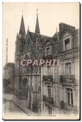 Cartes postales Vannes La Cathedrale