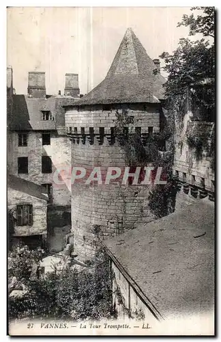 Ansichtskarte AK Vannes la tour trompette