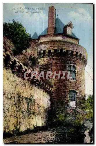 Ansichtskarte AK Vannes (Morbihan) la tour du connetable