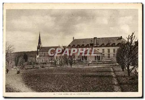 Cartes postales Vue nord de la communaute Maison mere des filles de Jesus Saint Joseph de Kermaria pres Locmine