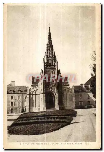 Ansichtskarte AK Vue exterieur de la chapelle et des parloirs Maison mere des filles de Jesus Saint Joseph de Ker