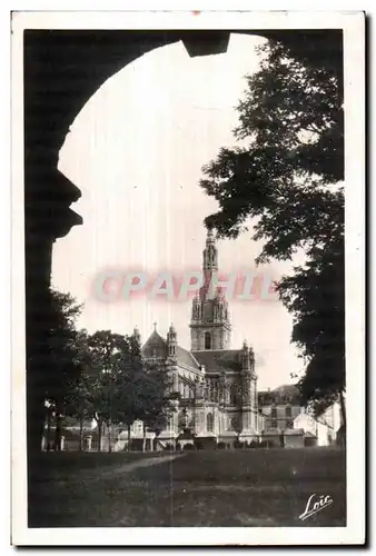 Cartes postales Sainte Anne D Auray Basilique vue de la scala