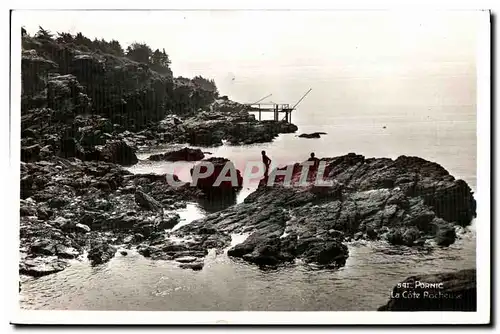 Cartes postales Pornic La Cote Rocheuse