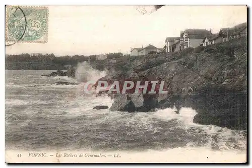 Cartes postales Pornic Les Rochers de Gourmalon