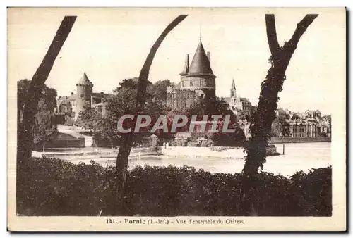 Cartes postales Pornic (L -Inf ) Vue d ensemble du Chateau