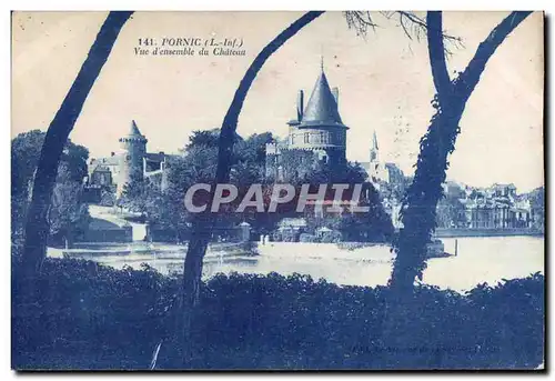 Cartes postales Pornic (L Inf) Vue d ensemble du Chateau