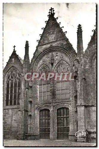 Cartes postales moderne Ploermel (Morbihan) Portail Nord de I Eglise