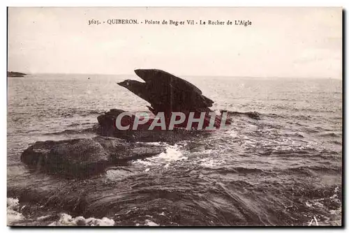 Cartes postales Quiberon Pointe de Beg et Vil Le Rocher de L Aigle