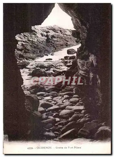 Cartes postales Quiberon Grotte De Port Pilate