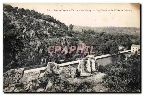 Cartes postales Rochefort en Terre (Morbiban) Un Joli de la Vallee de Gueuzon