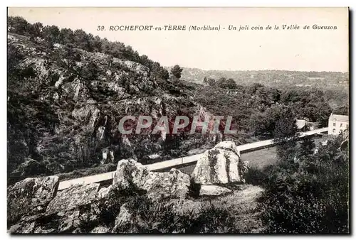 Cartes postales Rochefort en Terre (Morbiban) Un Joli de la Vallee de Gueuzon