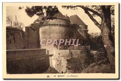 Cartes postales Brest la chateau