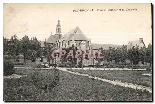 Cartes postales Pen Bron La Cour d Honneur et la Chapelle