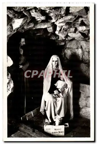 Ansichtskarte AK Calvaire de Pontchateau (Loire Inf) La Grotte de Bethleem (Interieure)