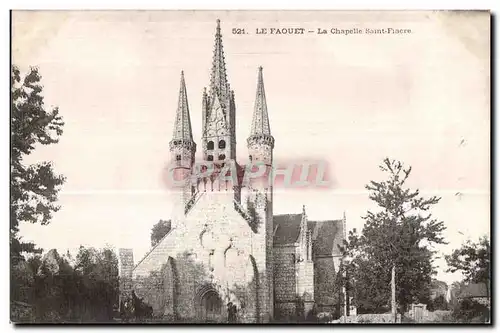 Ansichtskarte AK Le Faouet La Chapelle Saint Fiacre