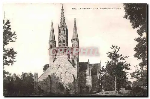 Cartes postales Le Faouet La Chapelle Saint Fiacre