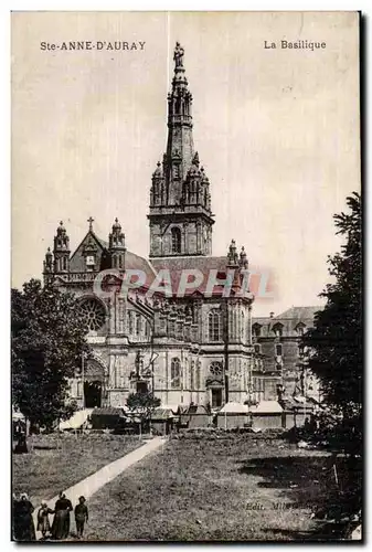 Cartes postales Ste Anne D Auray La Basilique