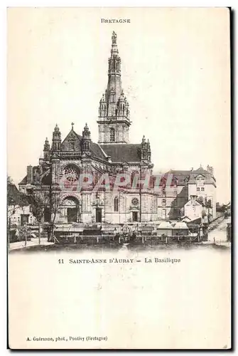 Cartes postales Bretagne Sainte Anne d Auray La Basilique