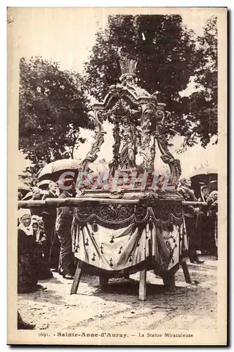 Cartes postales Sainte Anne d Auray La Statue Miraculeuse